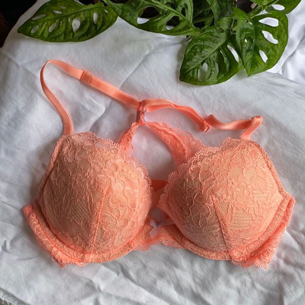 Victoria’s Secret Pink Lace Push-up Bra